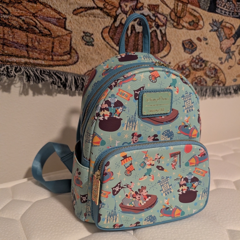 Disney Loungefly Park And Friends Bag - Picture 3 of 10